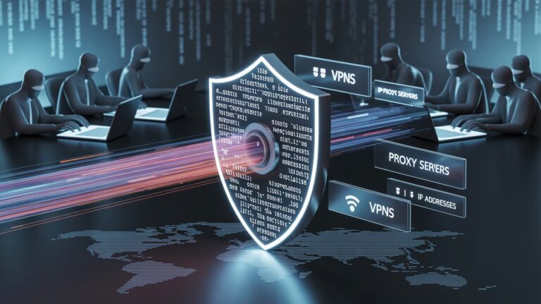 Proxy detection API blocking cyber threats using VPNs and proxies.