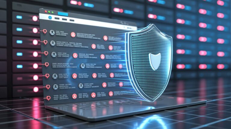 “Website protected from fraudulent traffic and bots using IP and email verification.”